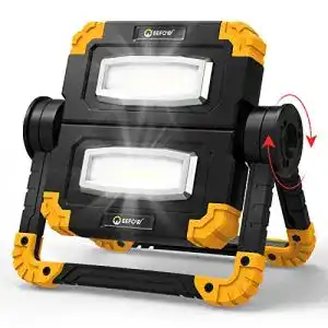 Led akku strahler eefow led baustrahler arbeitsleuchte akku