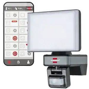 Led aussenstrahler brennenstuhl connect wifi led strahler
