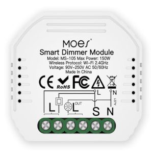 LED-Dimmer MOES Intelligenter SMART WLAN-Schalter TUYA
