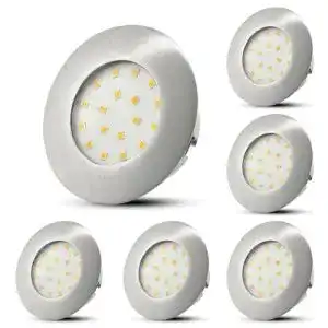 Led einbaustrahler hibay 6er set led einbaustrahler 230v 5w