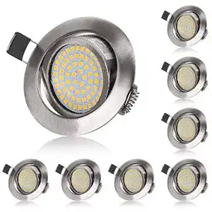 Led einbaustrahler hydong led einbaustrahler flach 230v 5w