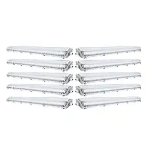 Led leuchtstofflampe 120 cm komplettset ledlux 10x g13 led