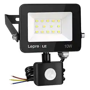 Led strahler mit bewegungsmelder lepro 10w led strahler