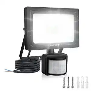 Led strahler mit bewegungsmelder meikee 15w led strahler