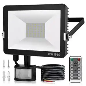 Led strahler mit bewegungsmelder nigecue 30w led strahler