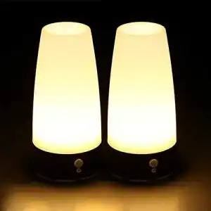 Led tischleuchte guijiyi 2er set led bewegungsmelder tischleuchte