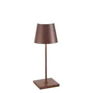 Led tischleuchte zafferano poldina pro mini dimmbare led tischlampe