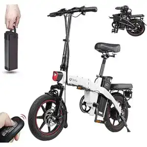 Leichtes e bike dyu elektrofahrrad14 zoll e bike klappbar