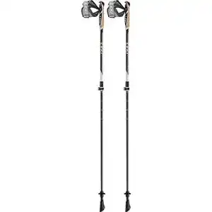 Leki wanderstoecke leki instructor lite schwarz weiss orange
