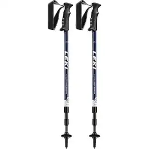 Leki wanderstoecke leki voyager wanderstoecke weiss dunkelblau