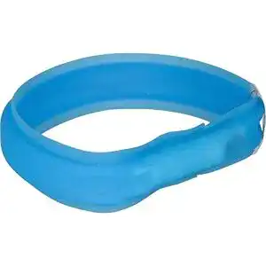 Leuchthalsband hund trixie leuchthalsband fuer hunde m l blau