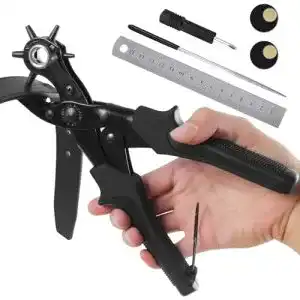 Lochzange diyife guertelstanzzange 2 4 5mm fuer leder