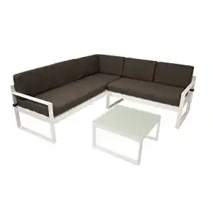 Lounge moebel set degamo alu loungeset gartensofa arese 192x192cm