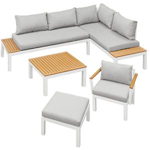 Lounge-Möbel-Set Gartenfreude Aluminium Lounge Ambience, flexibel