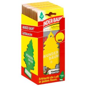 Lufterfrischer WUNDER-BAUM 134205/24 24-er Box Vanillaroma
