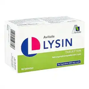 Lysin avitale l 750 mg tabletten