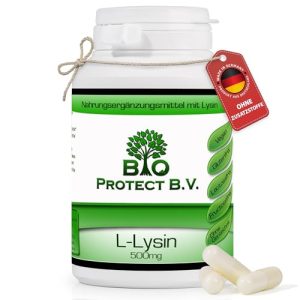 Lysin BIO Protect B.V Gesundheit Erleben L- 500mg, 120 Kapseln