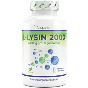 Lysin Vit4ever L- 2000-365 Tabletten, 1000 mg pro Tablette