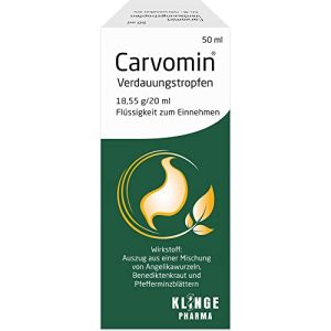 Magentropfen KLINGE Carvomin Verdauungstropfen, 50 ml - magentropfen klinge carvomin verdauungstropfen 50 ml