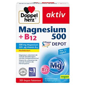 Magnesium hochdosiert Doppelherz Magnesium 500 + B12