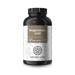 Magnesium hochdosiert Nature Love ® Magnesiumoxid
