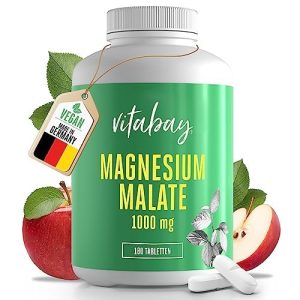 Magnesium hochdosiert vitabay Magnesium Malat Tabletten