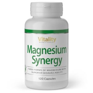 Magnesium-Tabletten Vitality Nutritionals Magnesium Synergy 3-Fach