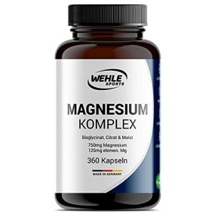 Magnesium-Tabletten Wehle Sports Magnesium hochdosiert 2250 mg