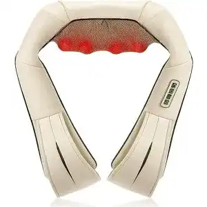 Massagegeraet nekteck shiatsu tief kneten massage kissen mit waerme