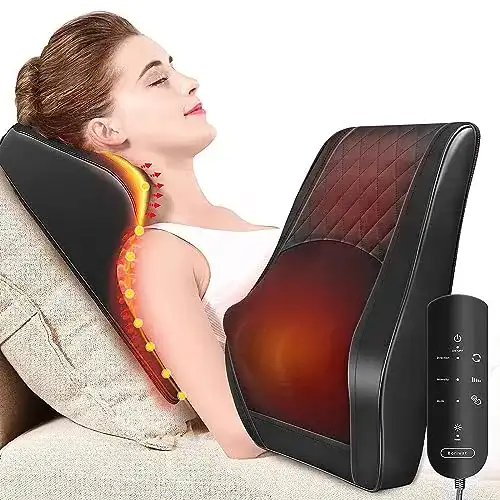 Massagegerät OMASSA für Nacken und Rücken mit Wärme und 3D Knetfunktion