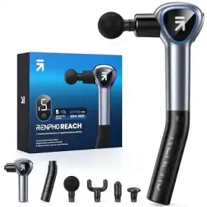 Massagegeraet renpho massagepistole mit verlaengerungs griff reach