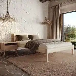 Massivholzbett hansales holzbett 160x200 cm kaja scandi style