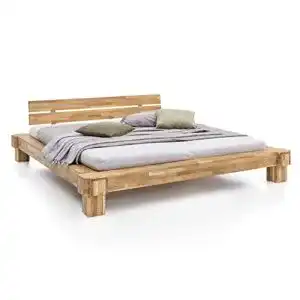 Massivholzbett woodlive design by nature kavas