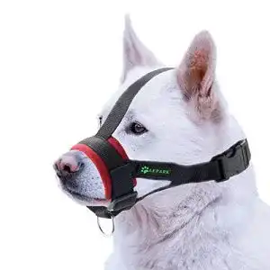 Maulkorb fuer hunde ilepark soft nylon haustier