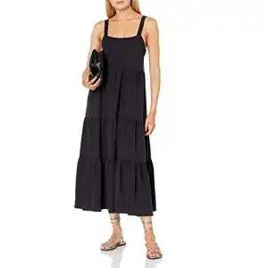 Maxikleid the drop damen britt maxi zeltkleid im stufendesign