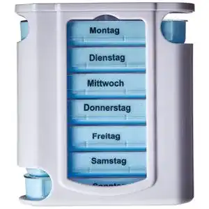 Medikamentendosierer mh 24 osma pillen tablettenbox 13x11x4cm