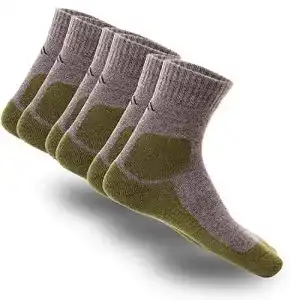Merino socken gipfelsport wandersocken aus merino wolle dick gruen