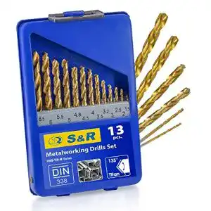 Metallbohrer sr set 13 stk 15 65 mm industrie qualitaet hss g