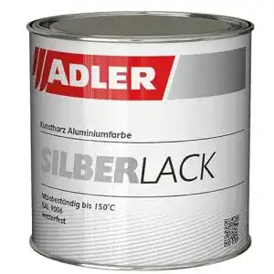 Metallschutzlack adler silberlack fuer holz metall 750 ml innen