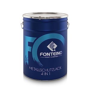 Metallschutzlack Fonteino 3in1 Metallfarbe Grundierung - metallschutzlack fonteino 3in1 metallfarbe grundierung