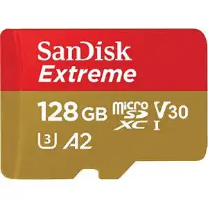 Micro sd 128gb sandisk extreme microsdxc uhs i speicherkarte