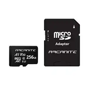 Micro sd 256gb arcanite 256 gb microsdxc speicherkarte mit adapter