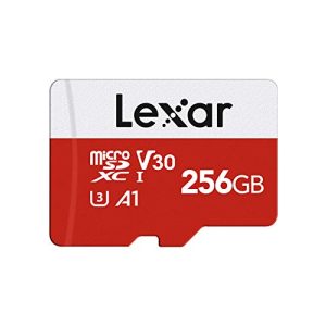 Micro-SD-256GB Lexar Micro SD Karte 256GB, Speicherkarte Micro SD