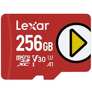 Micro-SD-256GB Lexar Play Micro SD Karte 256GB, microSDXC UHS-I