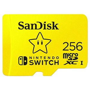 Micro-SD-256GB SanDisk microSDXC UHS-I Speicherkarte für Nintendo