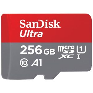 Micro-SD-256GB SanDisk Ultra Android microSDXC UHS-I Speicherkarte