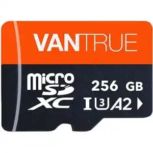 Micro sd 256gb vantrue 256gb microsd speicherkarte a2 uhs i u3 4k