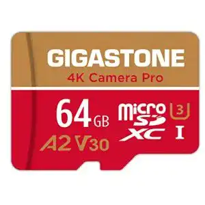 Micro sd 64gb gigastone 4k kamera pro 64gb microsdxc