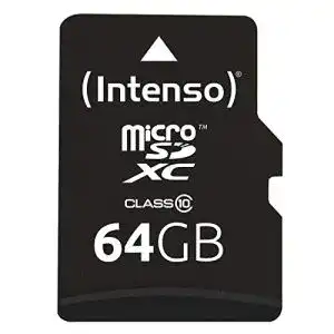 Micro sd 64gb intenso microsdxc 64gb class 10 speicherkarte