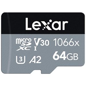 Micro-SD-64GB Lexar Professional 1066x Micro SD Karte 64GB